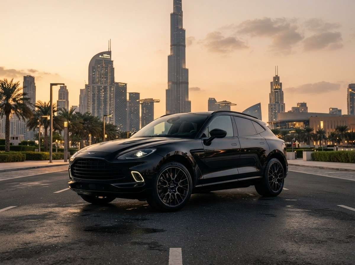 Aston Martin DBX for rent in Dubai